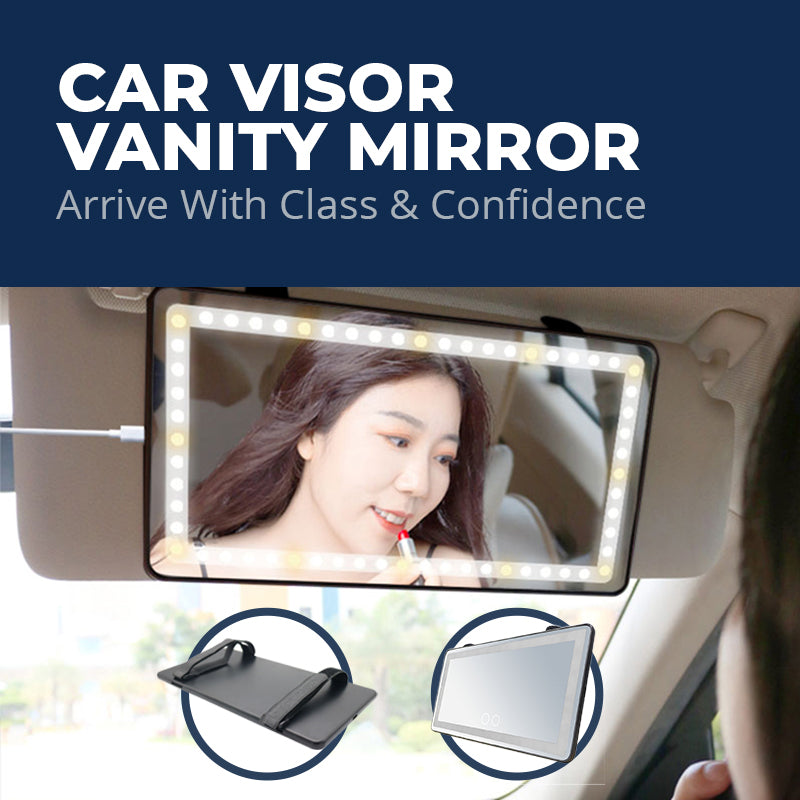 Car Sun Visor Vanity Mirror Car Vanity Mirror, Self For Sun